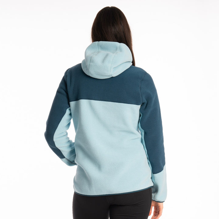 Klim Women's Darby Canyon Fleece Hoodie - Milky Blue - Reflecting Pond