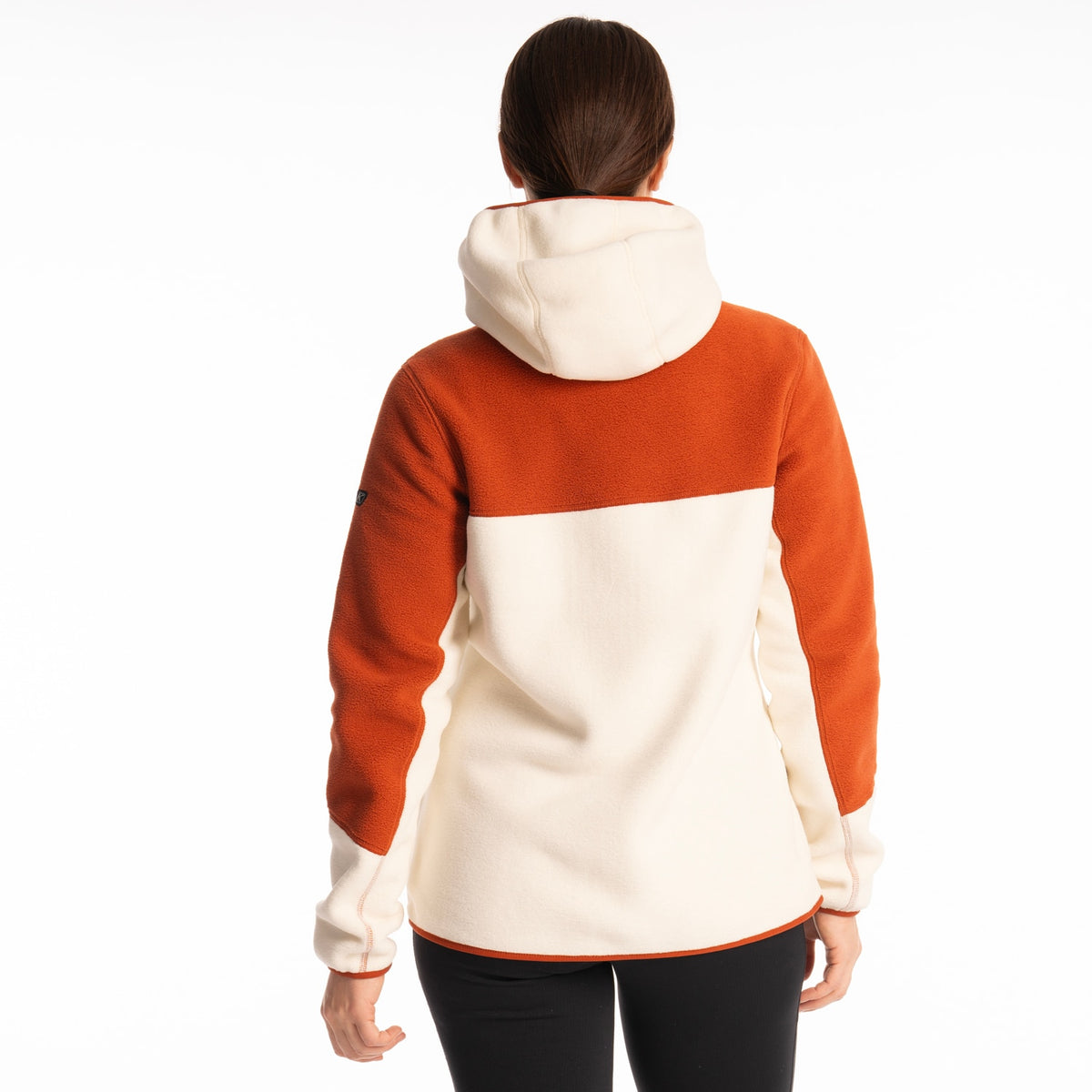 Klim Women's Darby Canyon Fleece Hoodie - Papyrus - Picante
