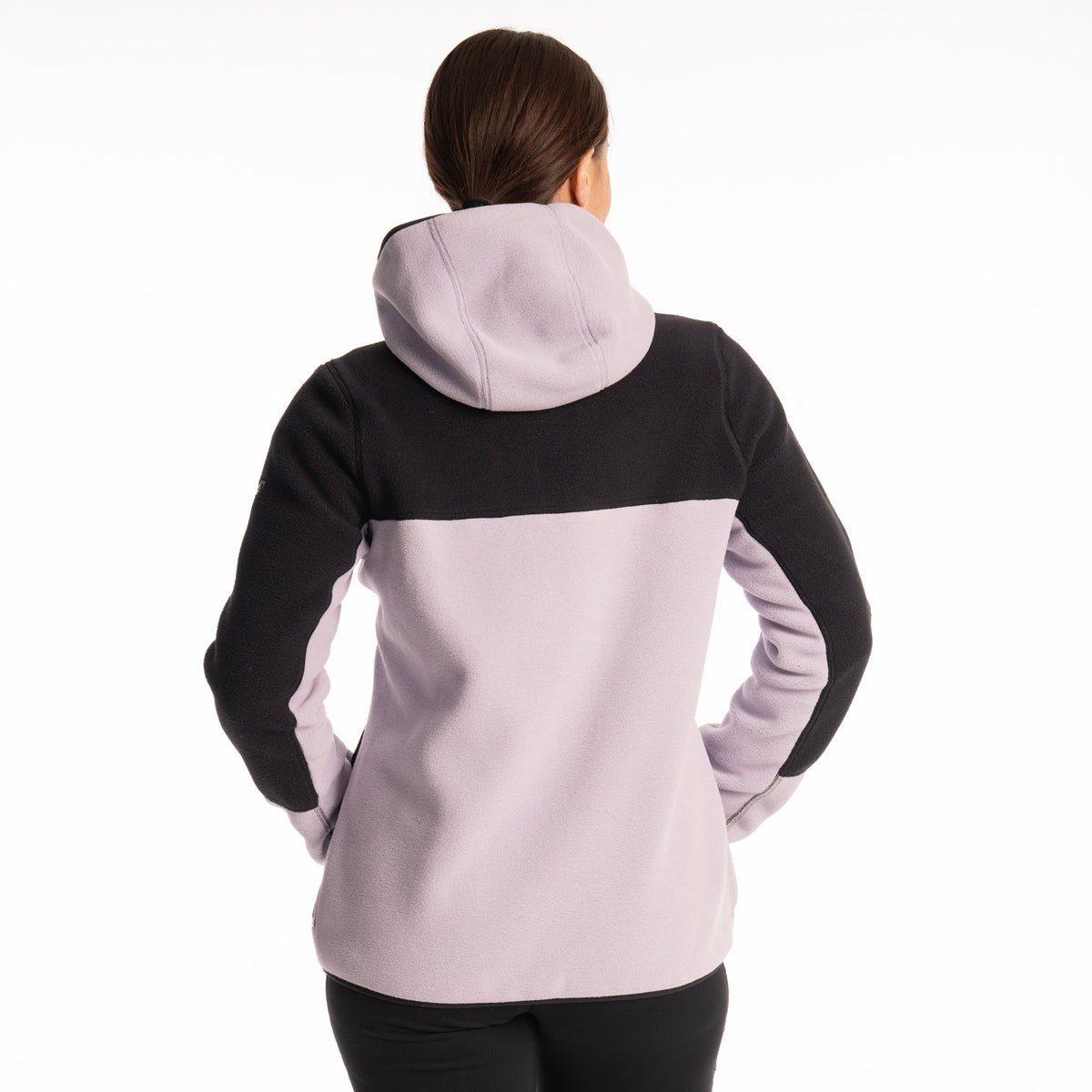 Klim Women's Darby Canyon Fleece Hoodie - Wisteria - Black