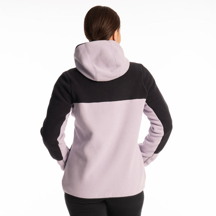 Klim Women's Darby Canyon Fleece Hoodie - Wisteria - Black