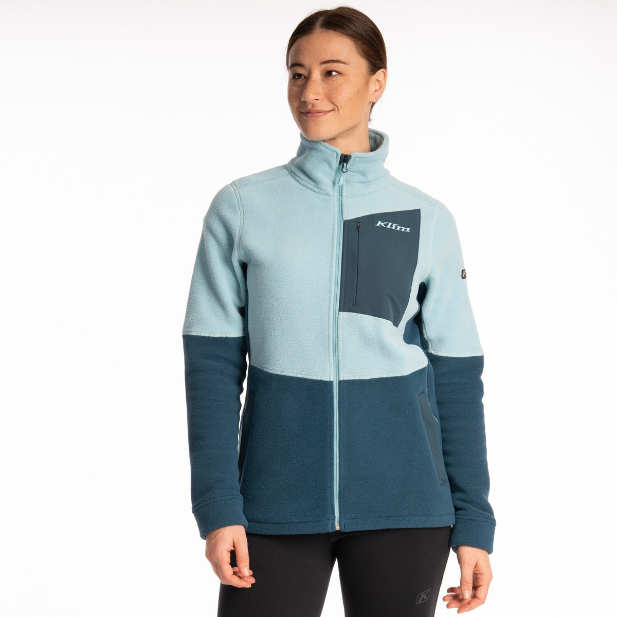 Darby Canyon Fleece Jacket - Reflecting Pond - Milky Blue