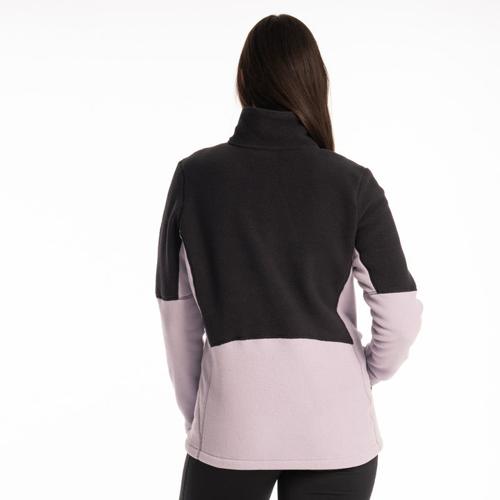 Darby Canyon Fleece Jacket - Wisteria - Black