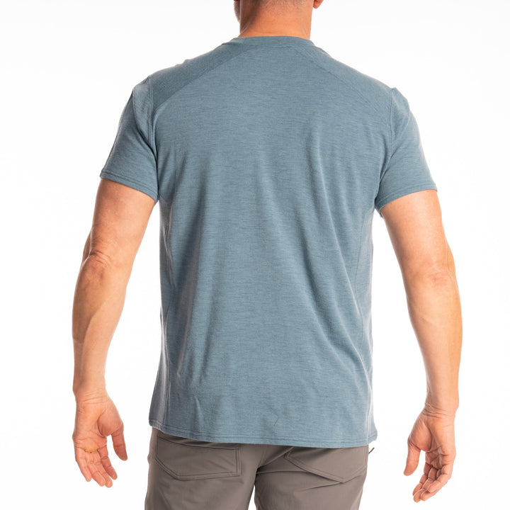 Klim Mesa Falls Wool Shirt - Blue Fusion