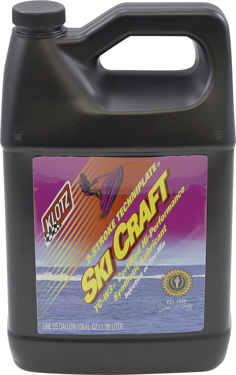 Klotz SkiCraft® TechniPlate® Synthetic 2-Stroke Engine Oil - 1 U.S. gal.