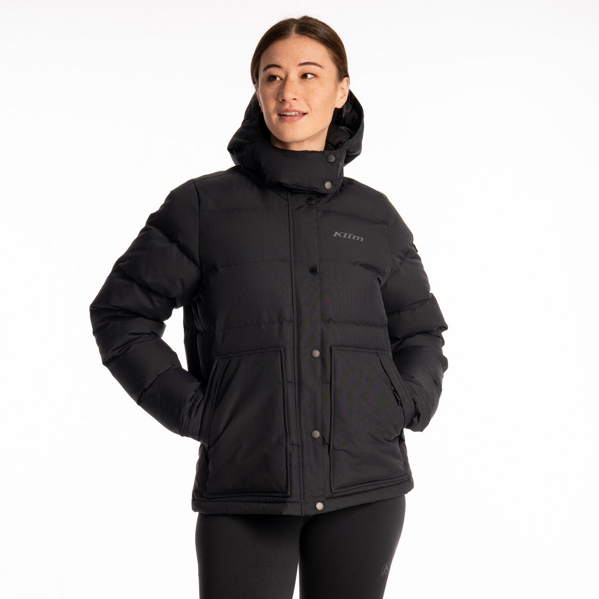 Klim Pine Haven Down Hooded Jacket - Black