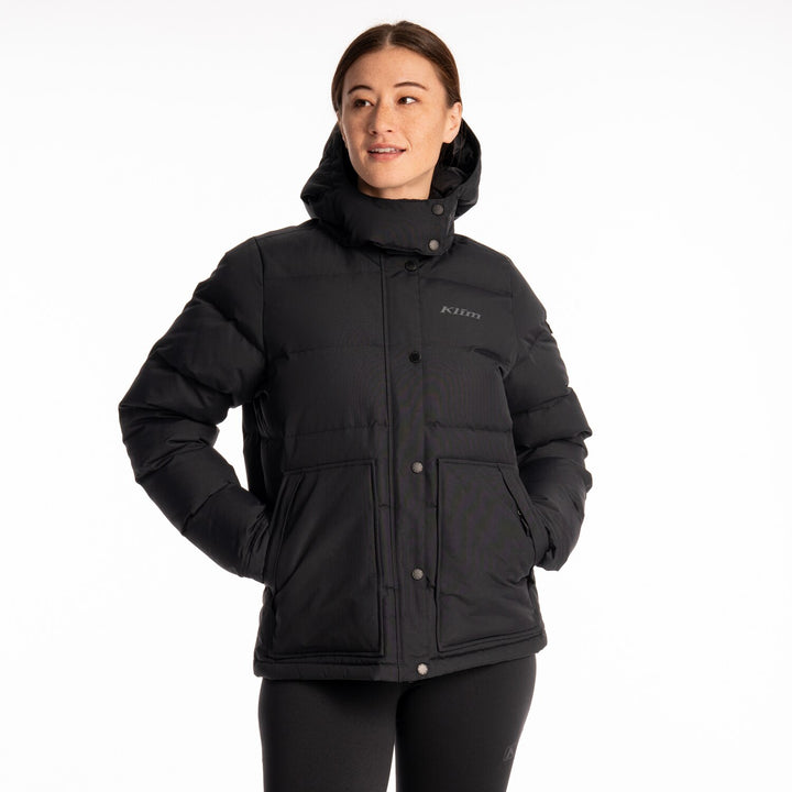 Klim Pine Haven Down Hooded Jacket - Black