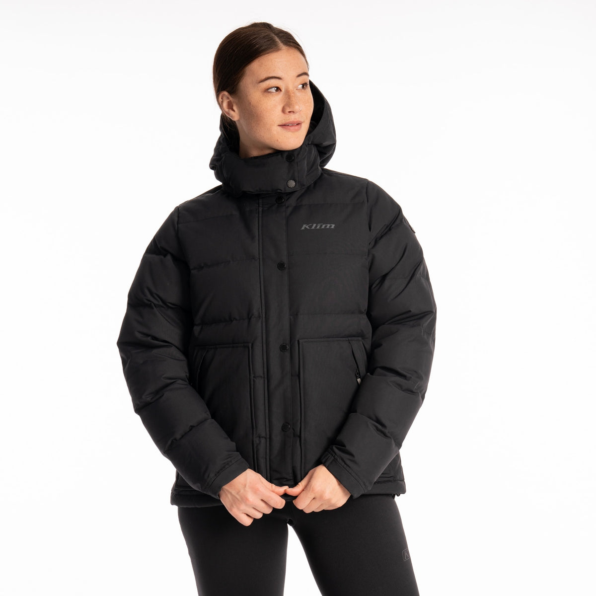 Klim Pine Haven Down Hooded Jacket - Black