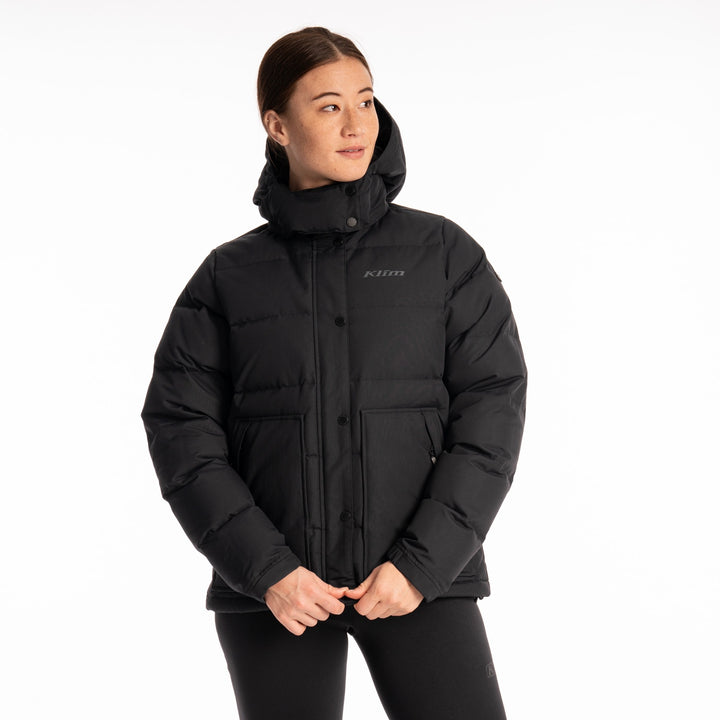 Klim Pine Haven Down Hooded Jacket - Black