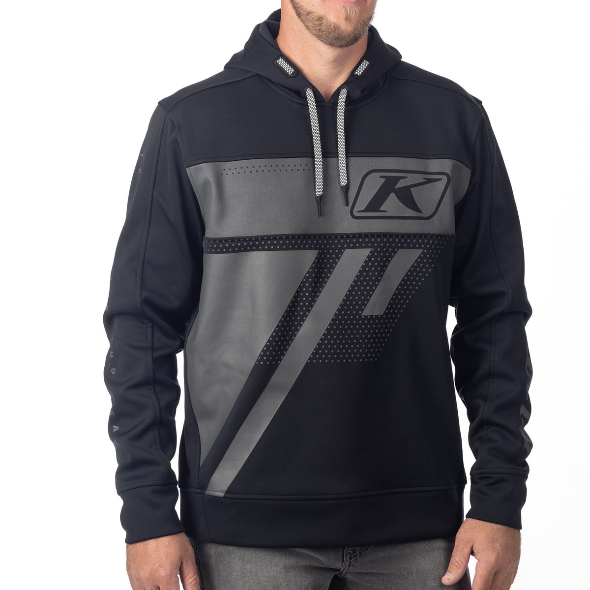 Klim Archer Pullover Hoodie - Black - Asphalt