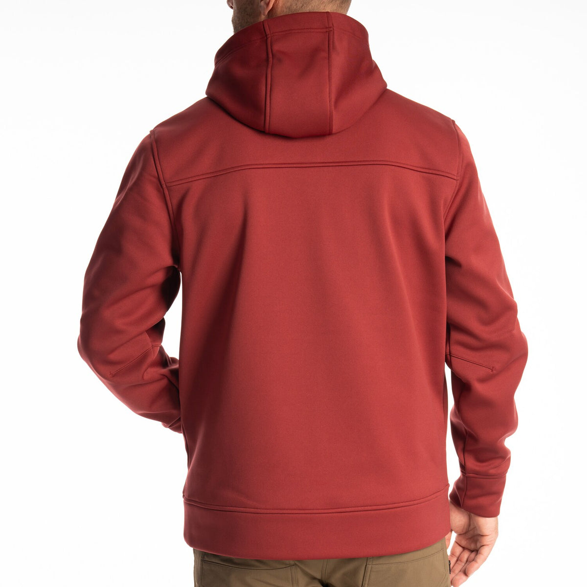 Klim Zone Pullover Hoodie - Cabernet - Fiery Red