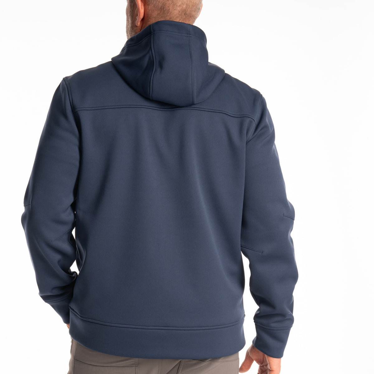 Klim Zone Pullover Hoodie - Dress Blues - Saffron