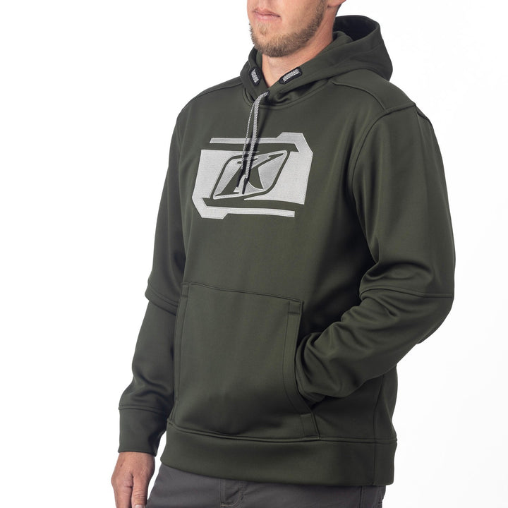 Klim Zone Pullover Hoodie - Duffel Bag - Monument
