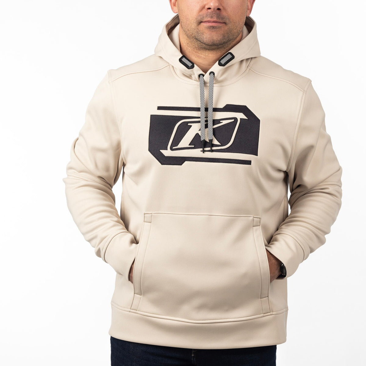 Klim Zone Pullover Hoodie - Peyote - Black