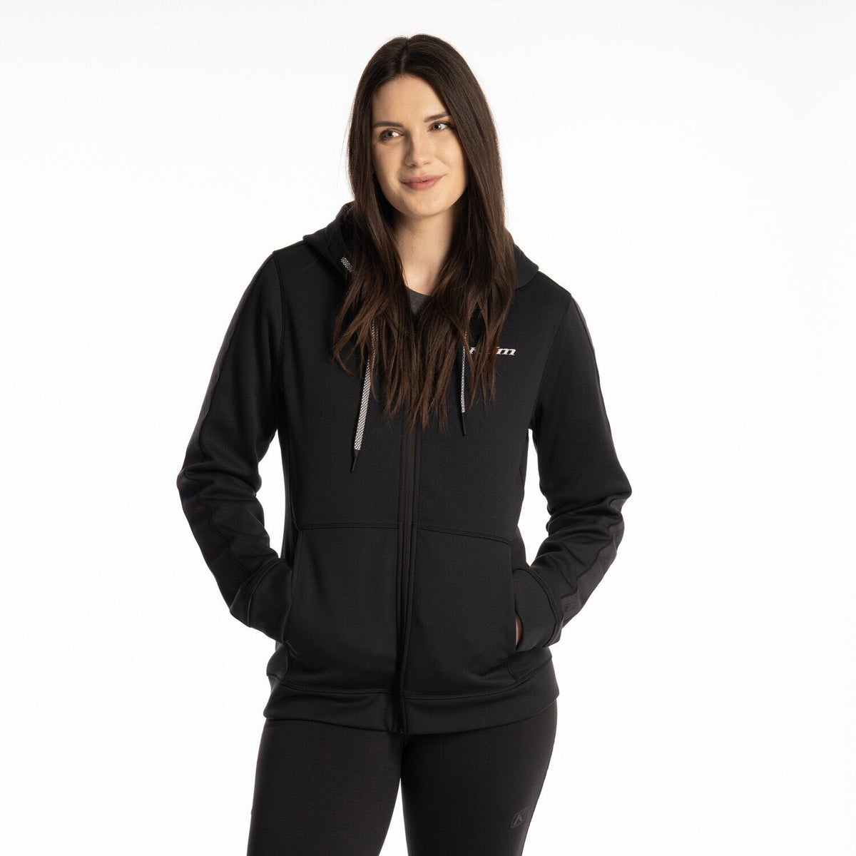 Klim Women's Aster Park Hoodie - Black