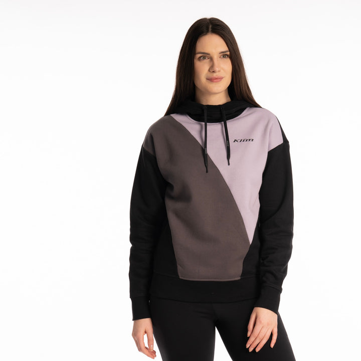 Klim Women's Mori Point Hoodie - Black - Wisteria