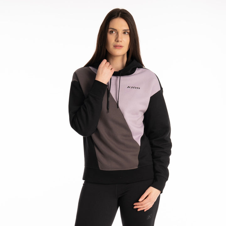 Klim Women's Mori Point Hoodie - Black - Wisteria