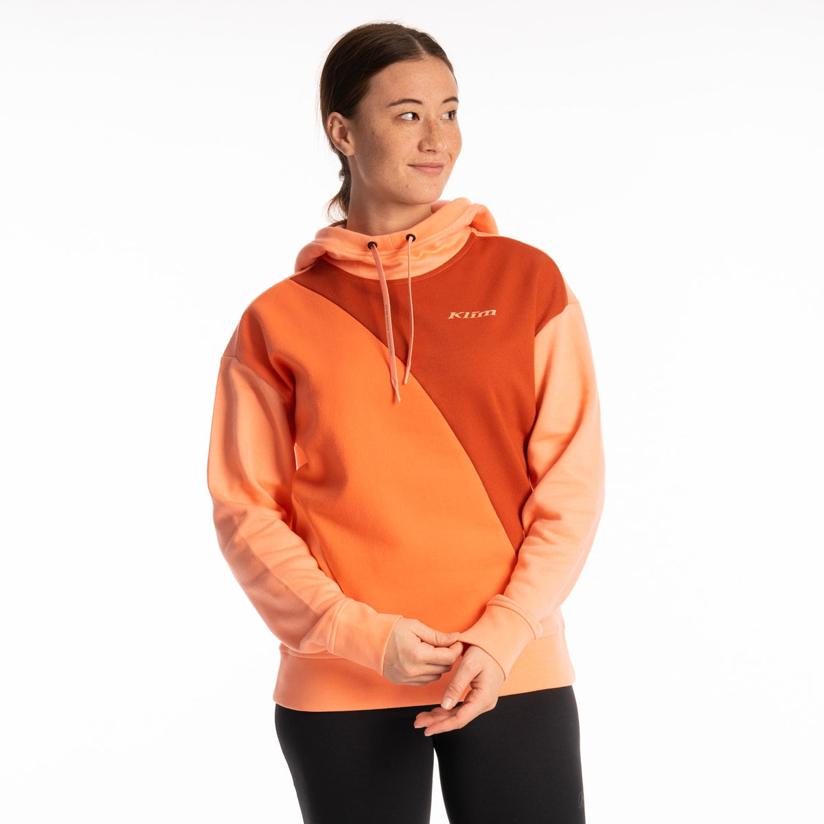Klim Women's Mori Point Hoodie - Desert Flower - Picante