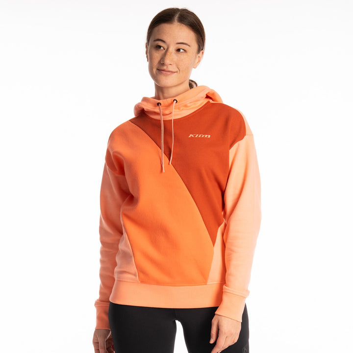 Klim Women's Mori Point Hoodie - Desert Flower - Picante