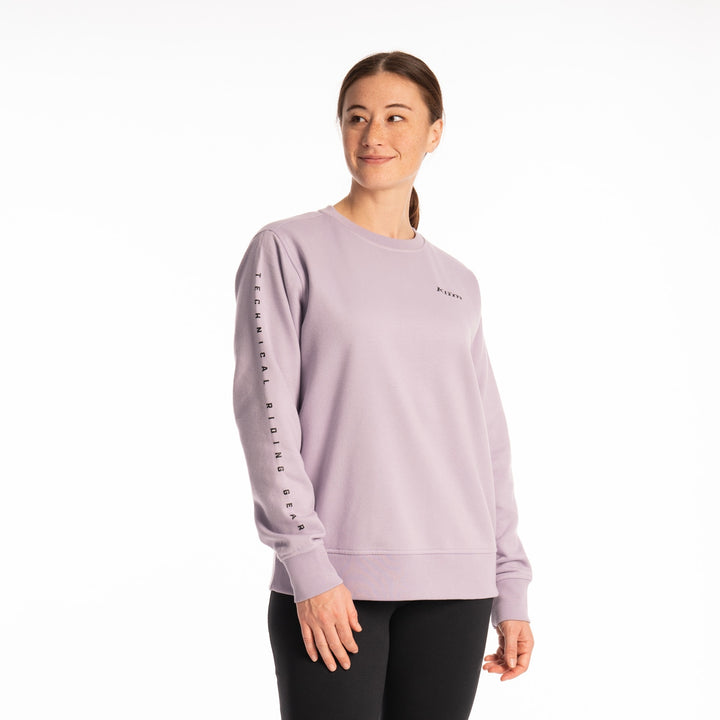 Klim Women's Morgan Ridge Crew - Wisteria - Black