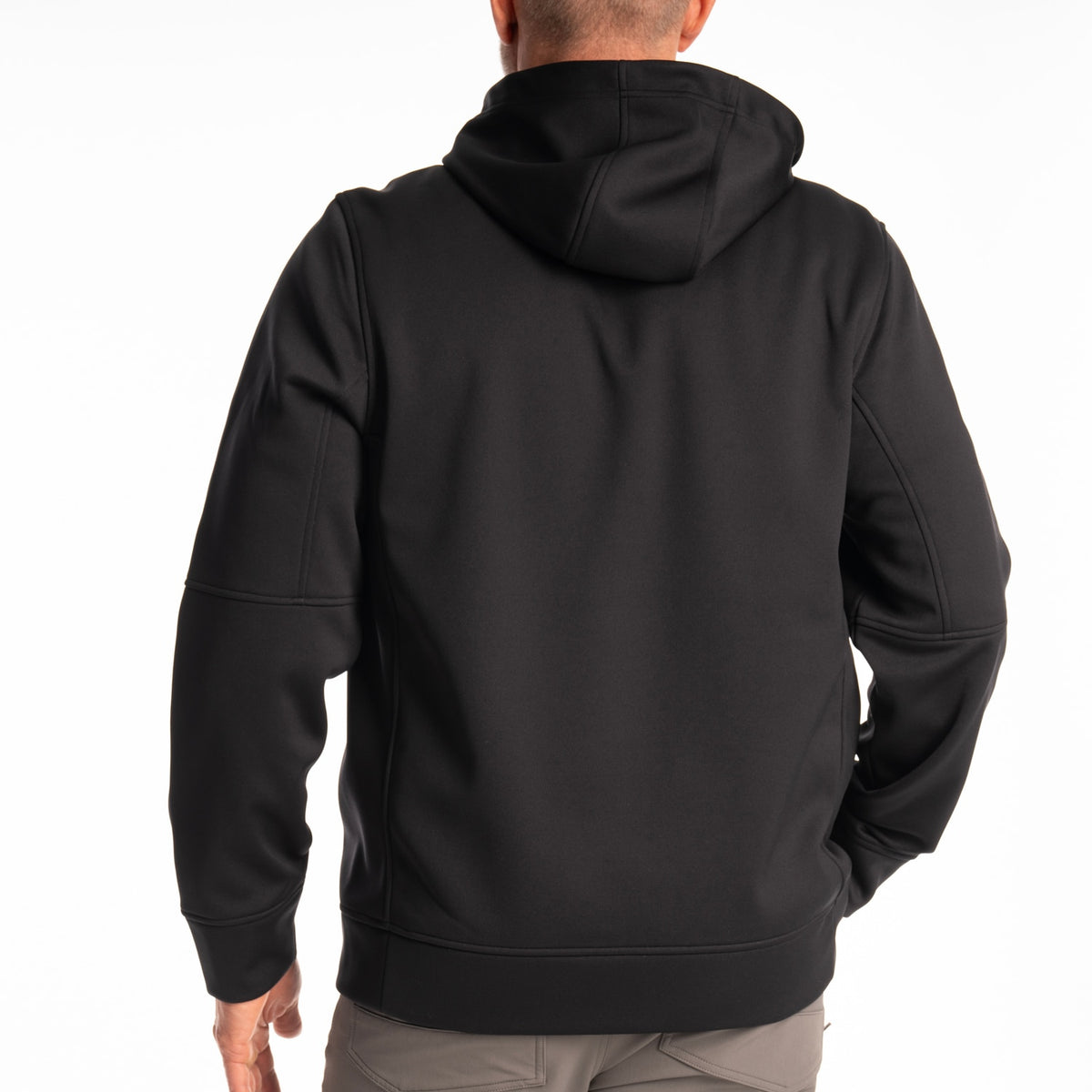 Klim Barracks Hoodie - Black - Hi-Vis