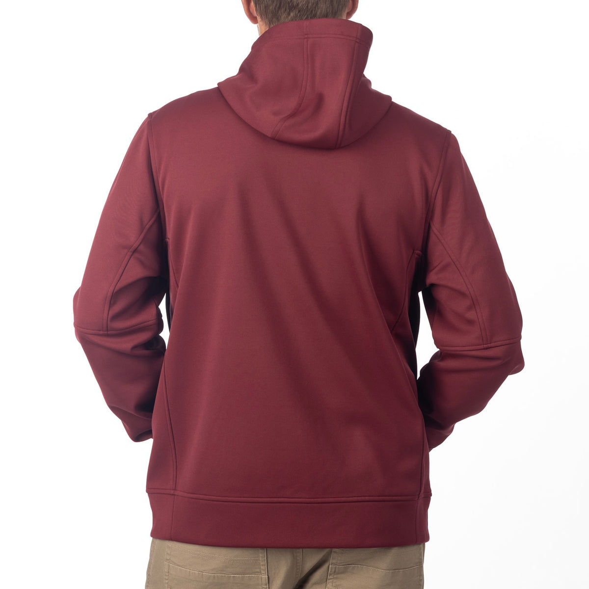 Klim Barracks Hoodie - Cabernet - Fiery Red