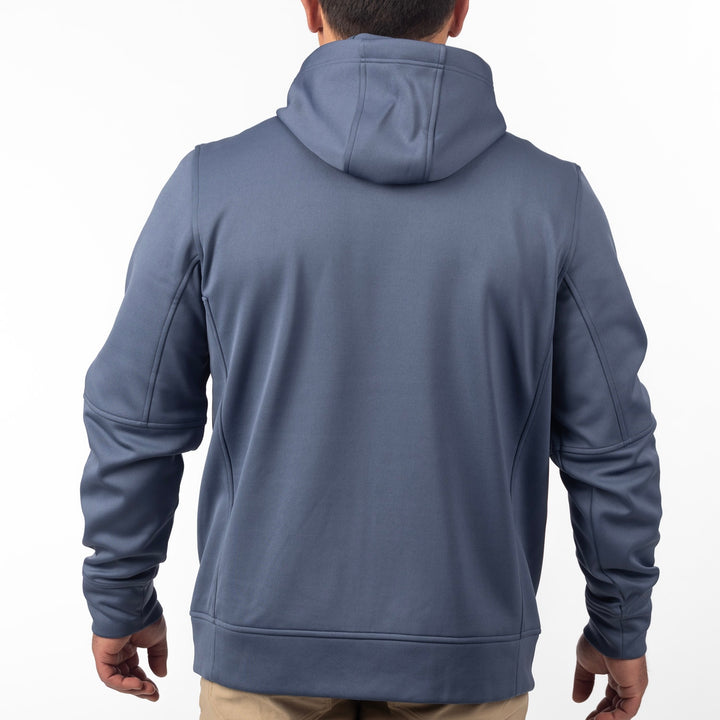 Klim Barracks Hoodie - Vintage Indigo - White