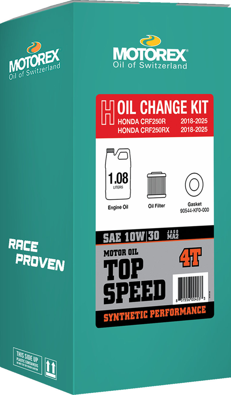 Motorex Oil Change Kit - Oil Change Kit - Honda CRF 250 - 10W-30 (3601-0944)