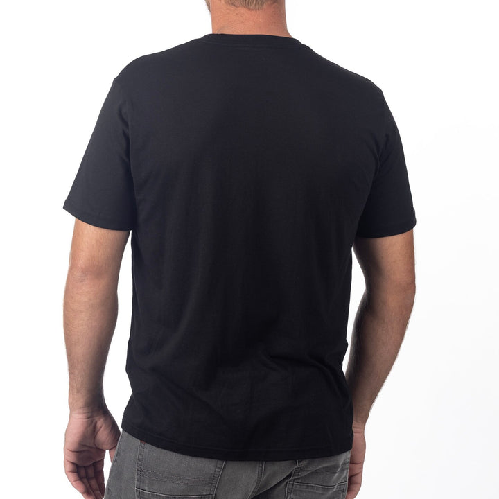 Klim Speedway Tri-blend Tee - Black - Knockout Pink