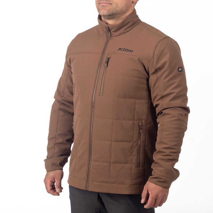 Klim Saddleback Softshell Jacket - Cocoa Brown