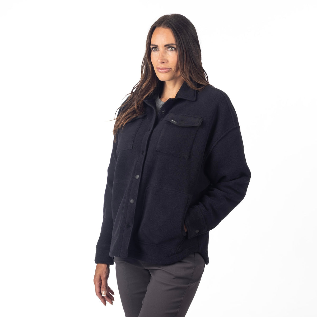 Klim Women's Darby Canyon Fleece Shirt Jacket - Black
