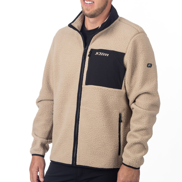 High Pile Jacket - Montana Tan - Black