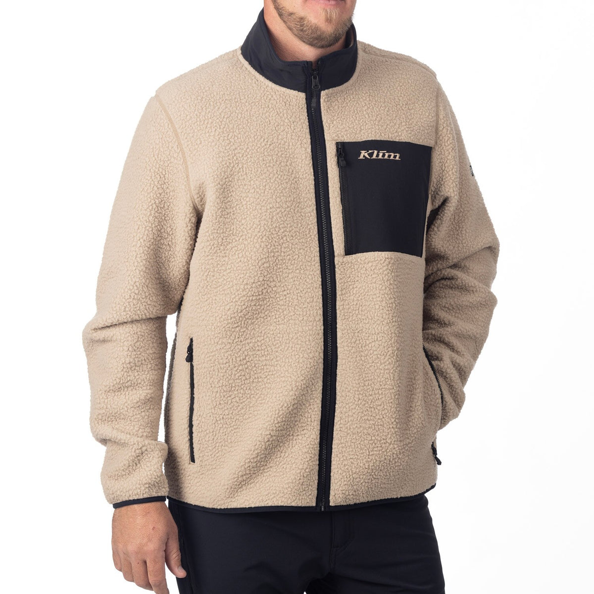 High Pile Jacket - Montana Tan - Black