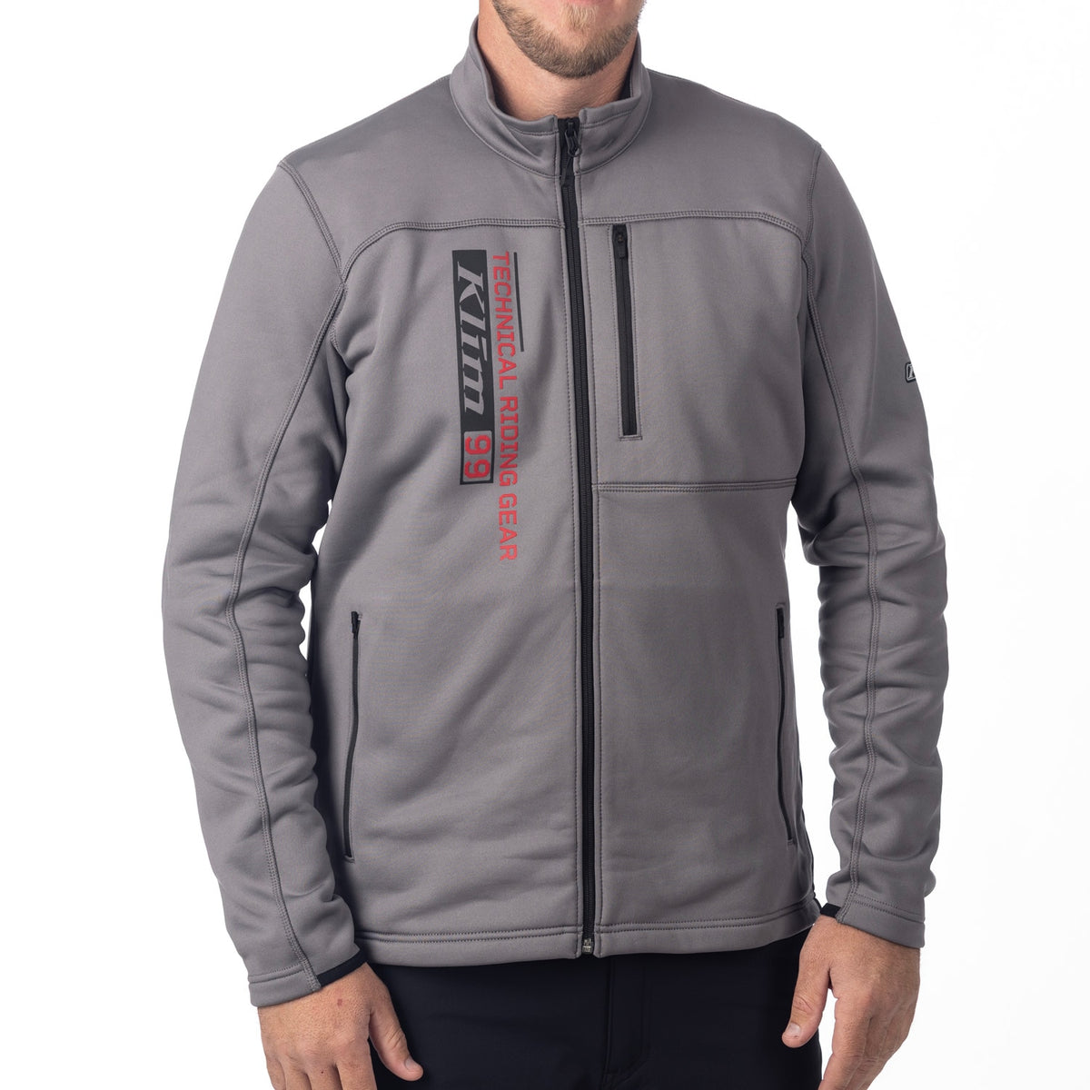 Inferno Graphic Jacket - Castlerock - Black