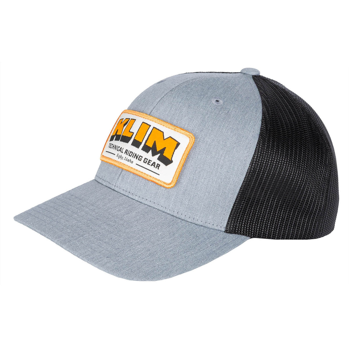 Klim Escape Mesh Back Hat - Gray Heather - Black
