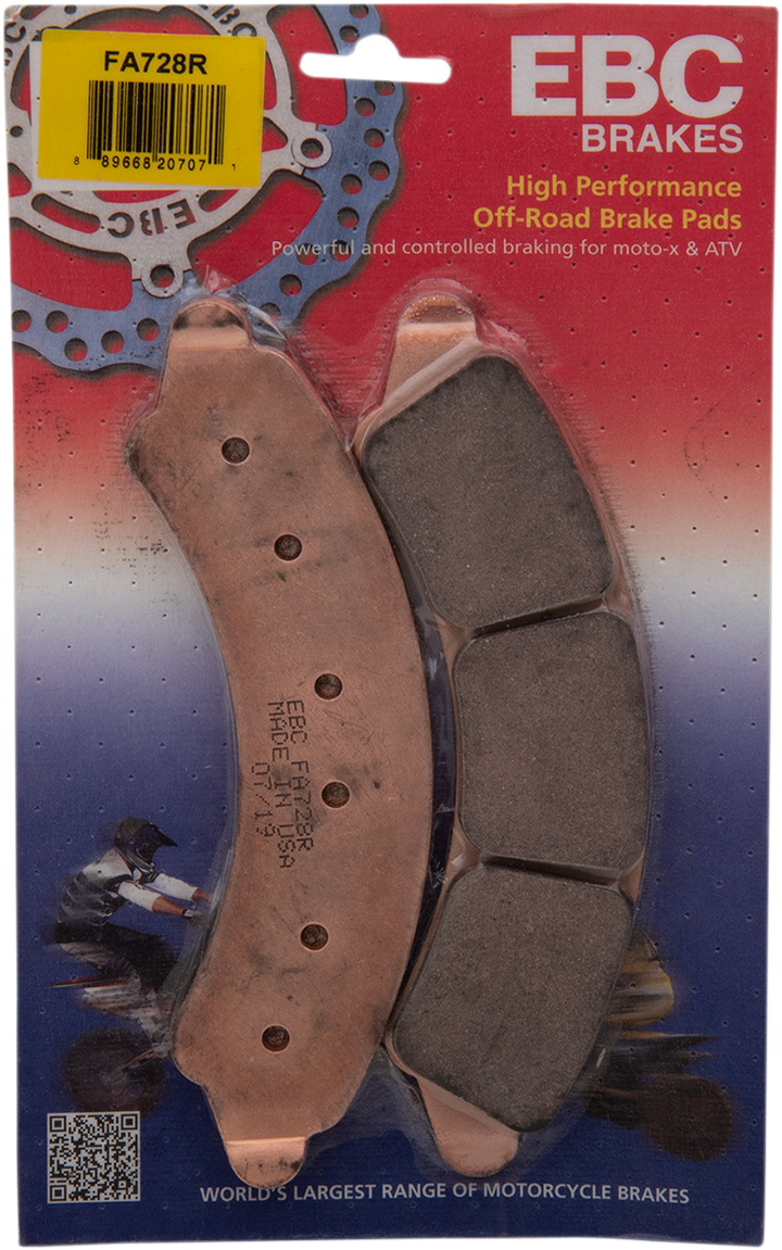EBC Sintered "R" Brake Pads FA728R