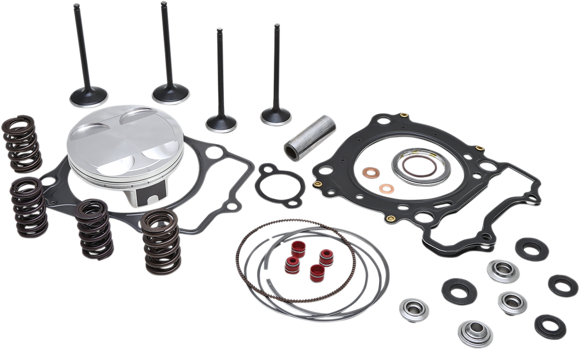 Kibblewhite 30-33700 Top-End Rebuild Kit with Black Diamond Valves for Honda CRF250R and CRF250X