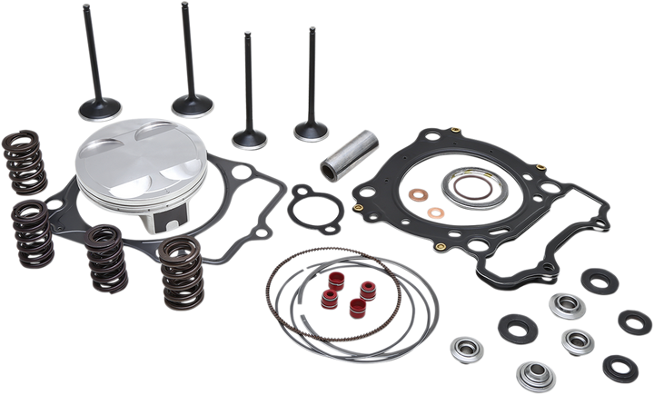 Kibblewhite 30-33700 Top-End Rebuild Kit with Black Diamond Valves for Honda CRF250R and CRF250X