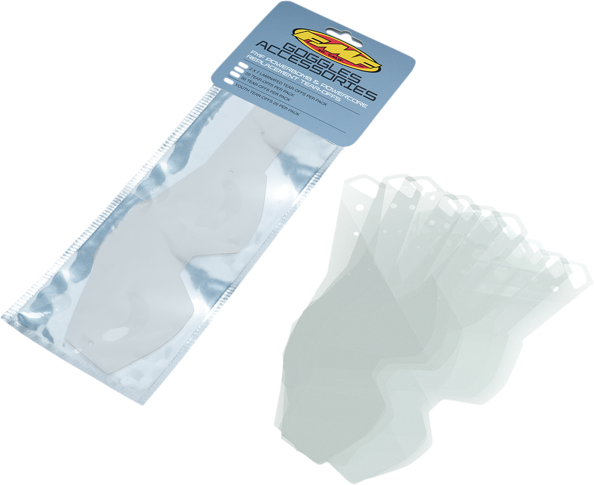 FMF PowerBomb/PowerCore Tear-Offs - Standard
