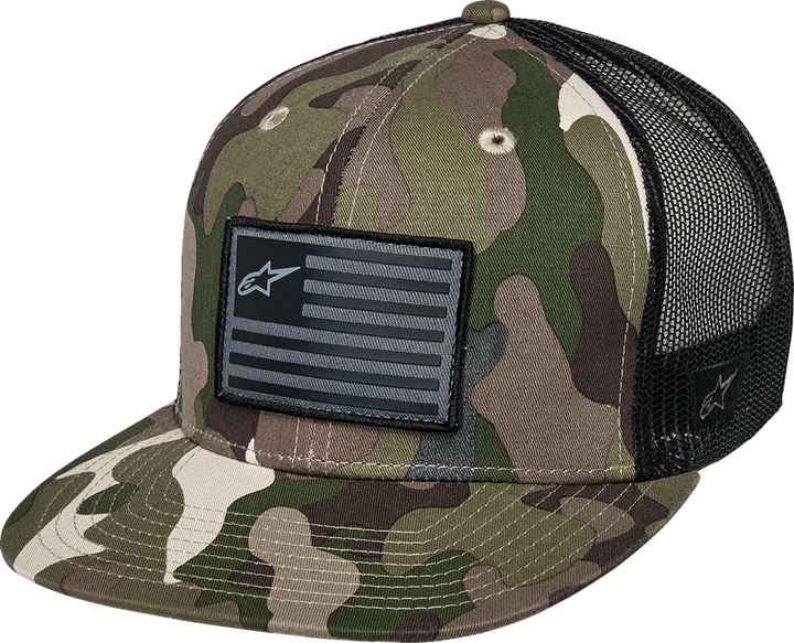 Alpinestars Flag Flat Trucker Hat