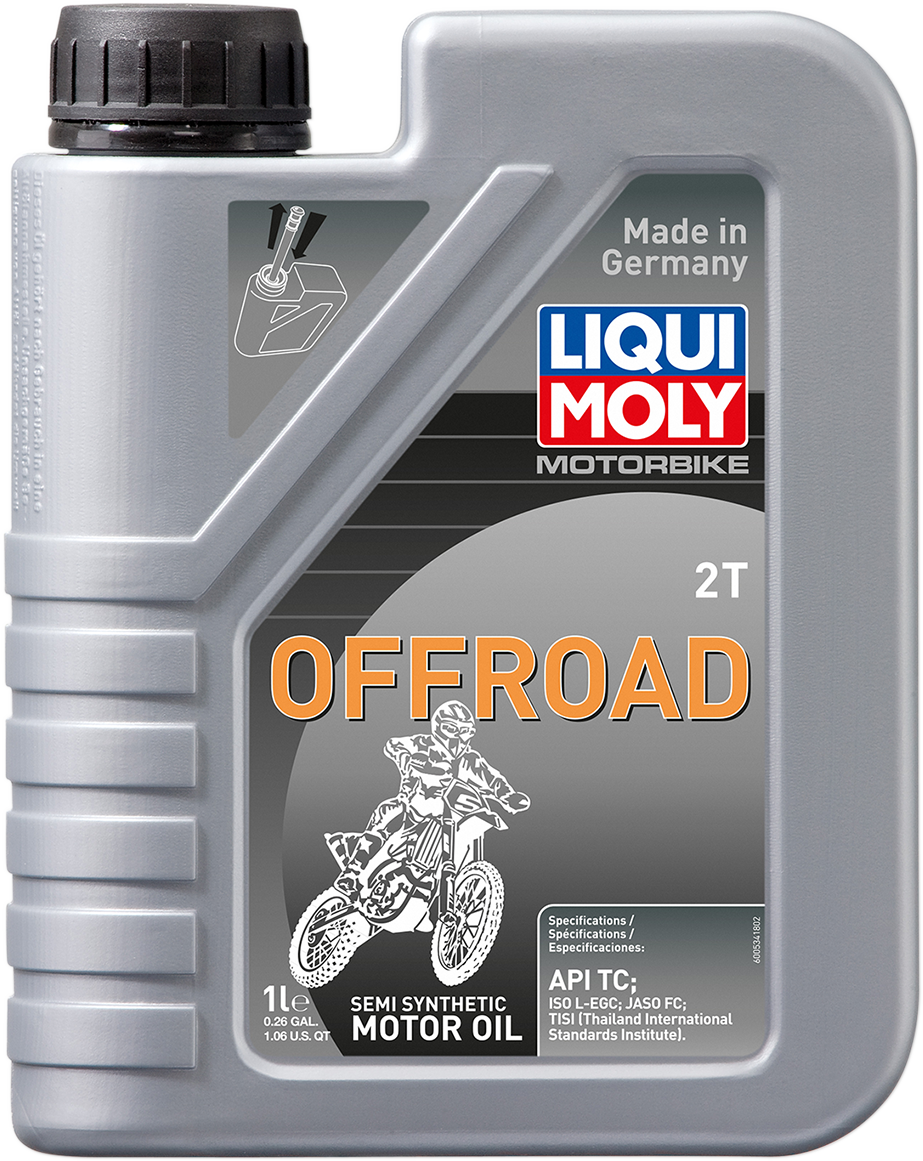 Liqui Moly Off-Road Semi-Synthetic 2T Oil - 1L