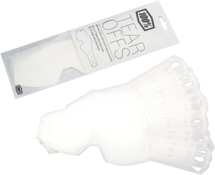 100% Accuri/Racecraft/Strata Tear-Offs - Standard