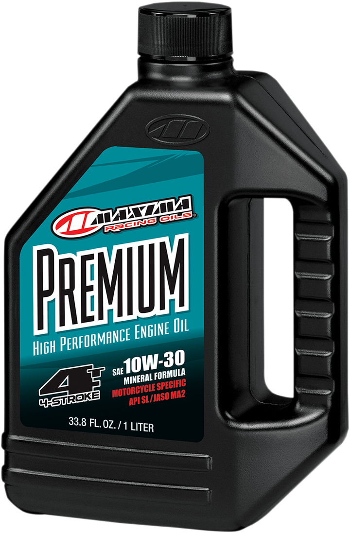 Maxima Premium High Performance Mineral 4T Engine Oil - 10W-30 - 1L