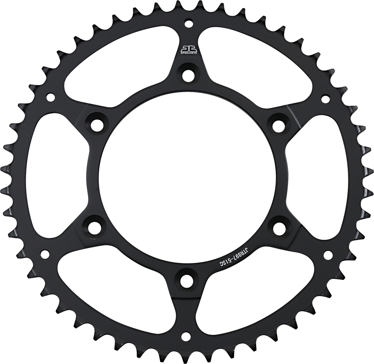 JT Sprockets JTR897.51SC Rear Sprocket, 51-Tooth for GasGas, Husqvarna, Husaberg and KTM