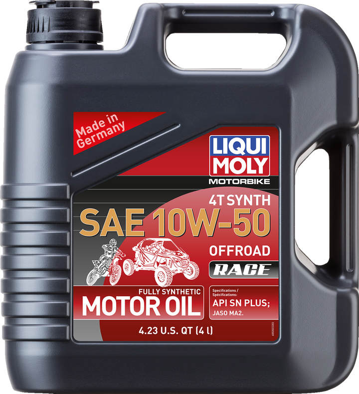 Liqui Moly Offroad Race Synthetic 4T Engine Oil - 10W-50 - 4L