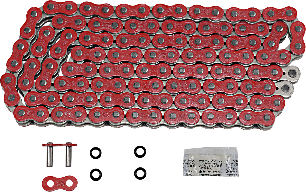 EK 520 MVXZ2 Red O-Ring Drive Chain, 120 Links, Part Number 520MVXZ2-120R