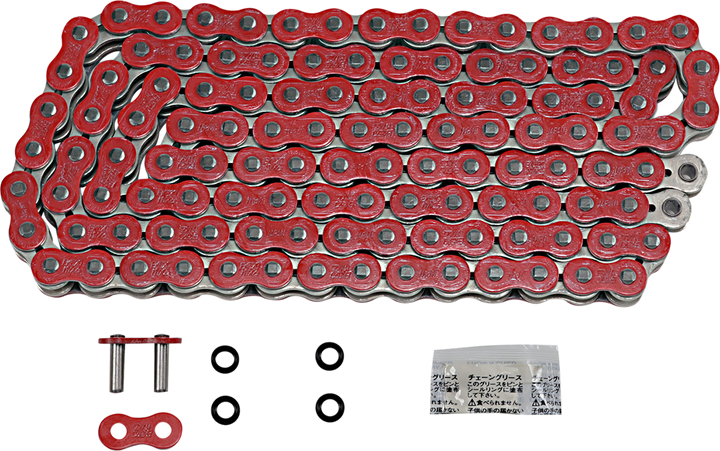 EK 520 MVXZ2 Red O-Ring Drive Chain, 120 Links, Part Number 520MVXZ2-120R