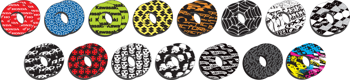 Factory Effex Grip Donuts for KTM, Part Number 12-67500