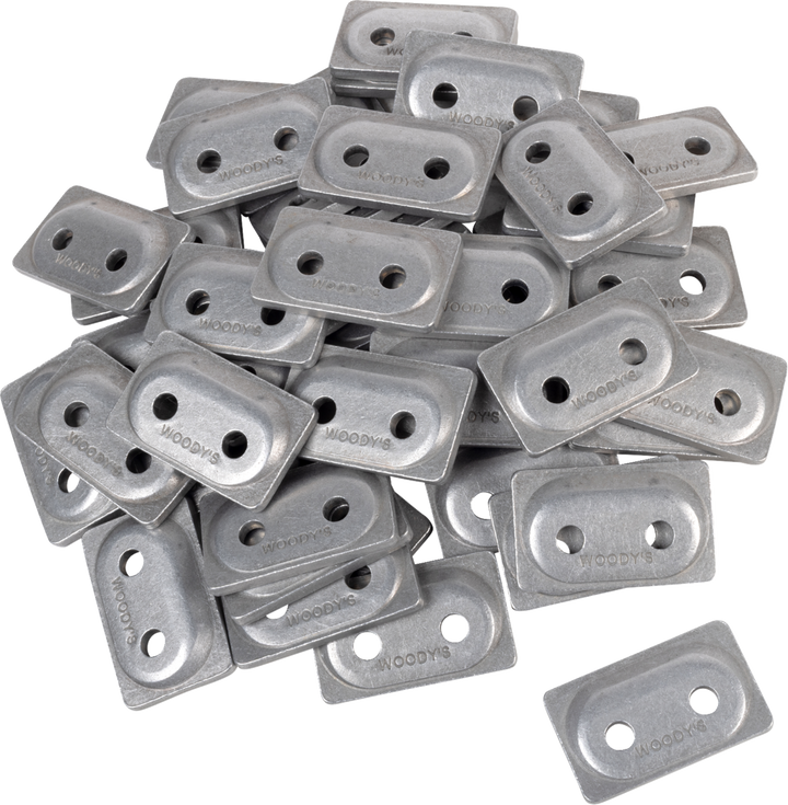 Woody's Angled Double Digger® Backing Plates