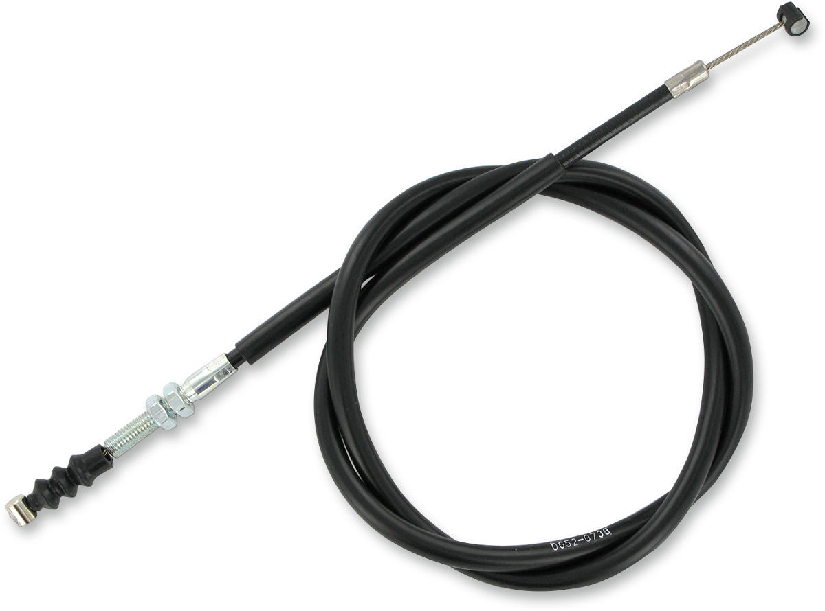 Parts Unlimited Black Vinyl Clutch Cable for Yamaha 5UL-26335-00