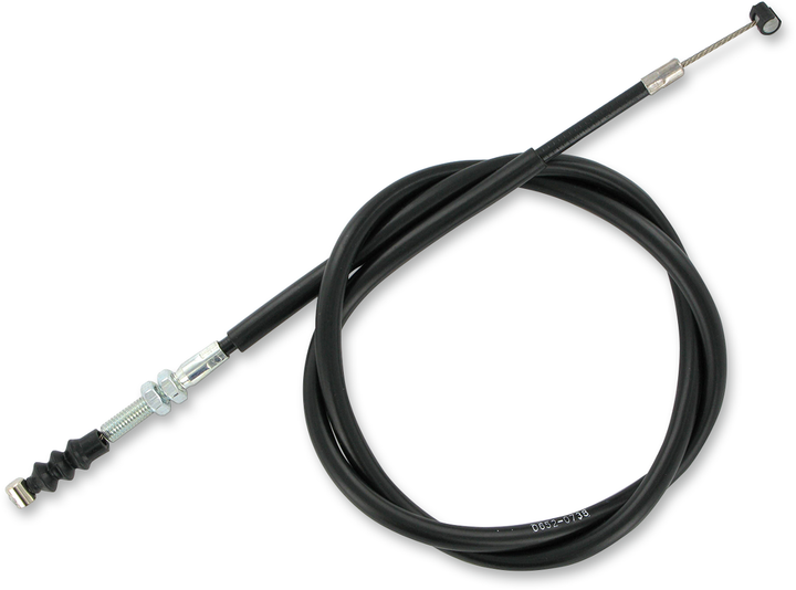 Parts Unlimited Black Vinyl Clutch Cable for Yamaha 5UL-26335-00